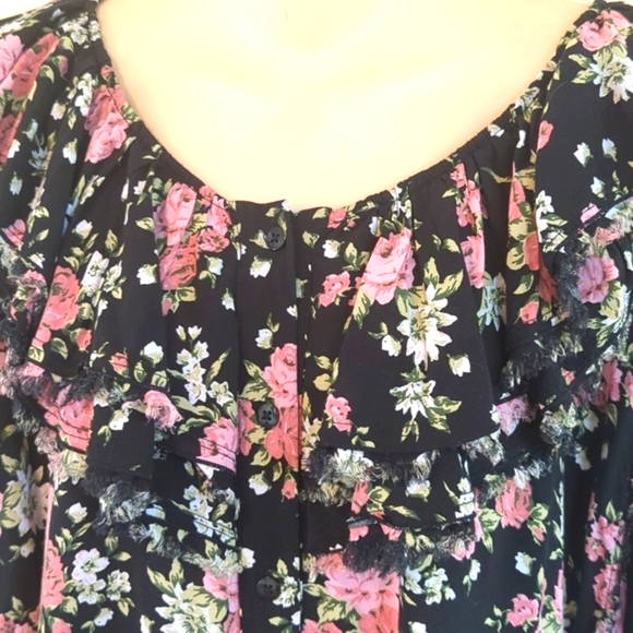 Free People Loretta Printed Tunic M - Picture 9 of 16